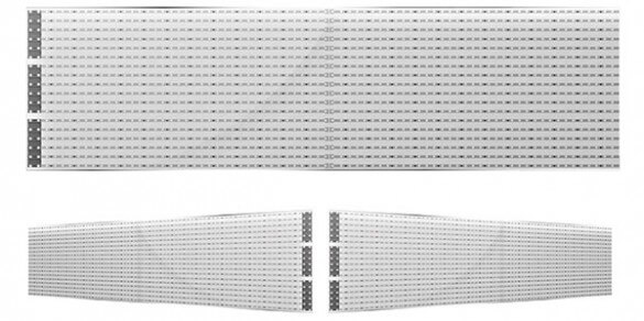 Outdoor transparent LED screens